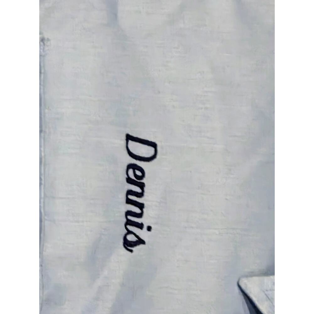 Vintage Wearguard USA Mechanics Shirt Automotive Workshirt blue men's m large xl - Picture 7 of 8